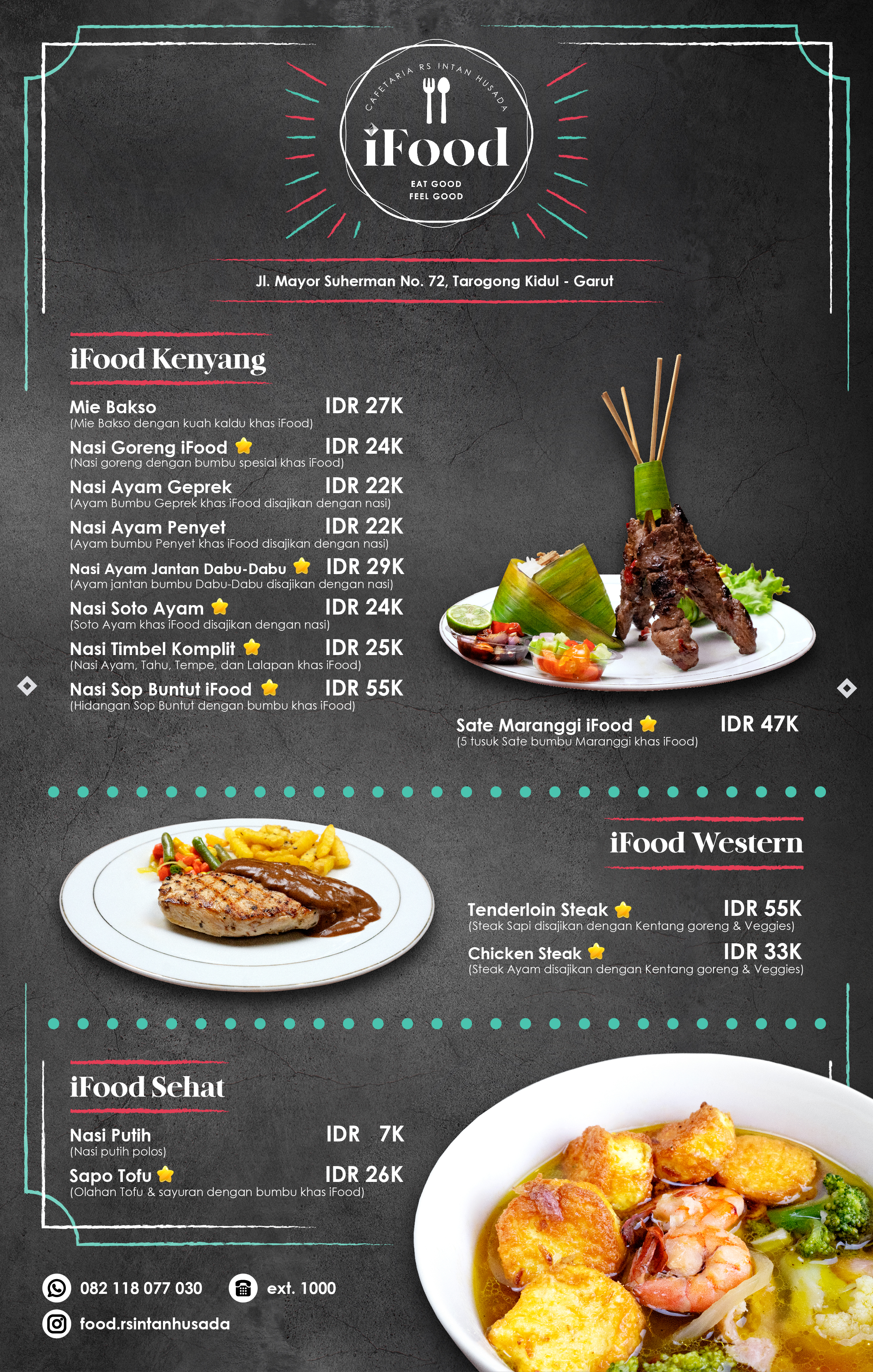 Menu I-Food Part 1